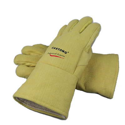 批發(fā)CASTONG加長(zhǎng)耐高溫500度手套，正品卡司頓ABY-系列專業(yè)勞保用品解析